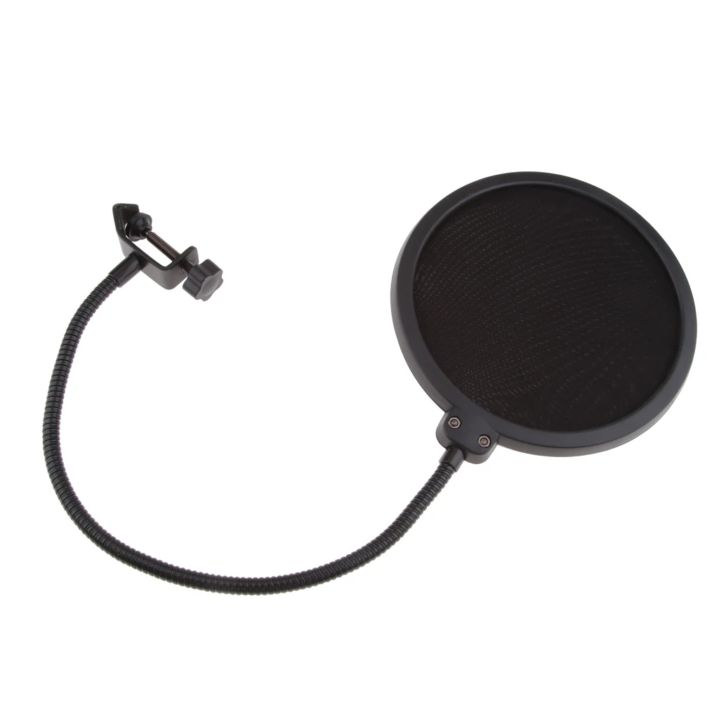 Металлический сетчатый и пенопластовый микрофон Pops фильтрующий с защитой от