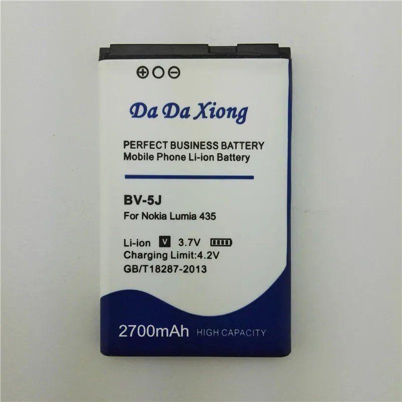 2700mAh BV 5J BV5J литий ионный аккумулятор для телефона Microsoft Nokia Lumia 435 532 RM1069 1071|battery for|phone