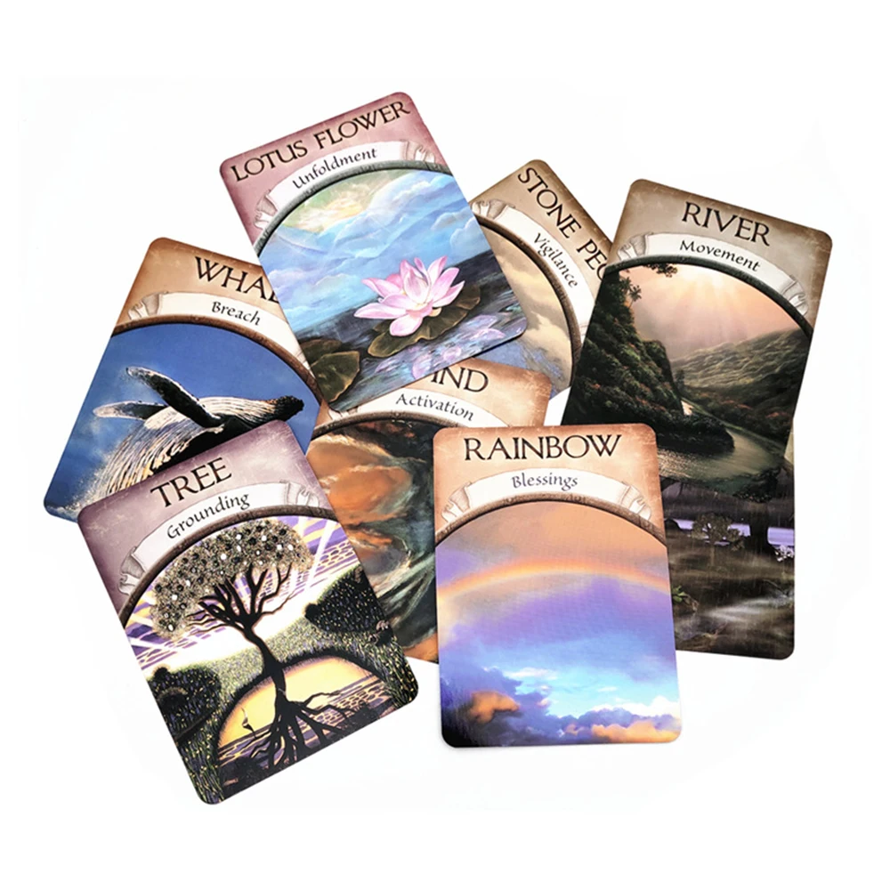 Волшебные карты Oracle Earth 48 Card Deck волшебные Read Fate Tarot и Guidebook Set 2019 новые