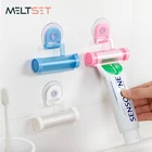Выдавливатель для зубной пасты на присоске, детский дозатор для зубной пасты, инструменты, выдавливатель для очищения лица, держатель для зубной пасты