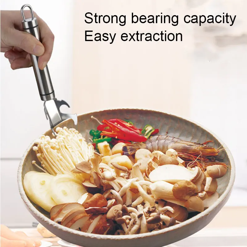 

Kitchen Stainless Steel Anti-scald Clip Pot Plates Bowls Clamp Dishes Holder Camping Tool FP8
