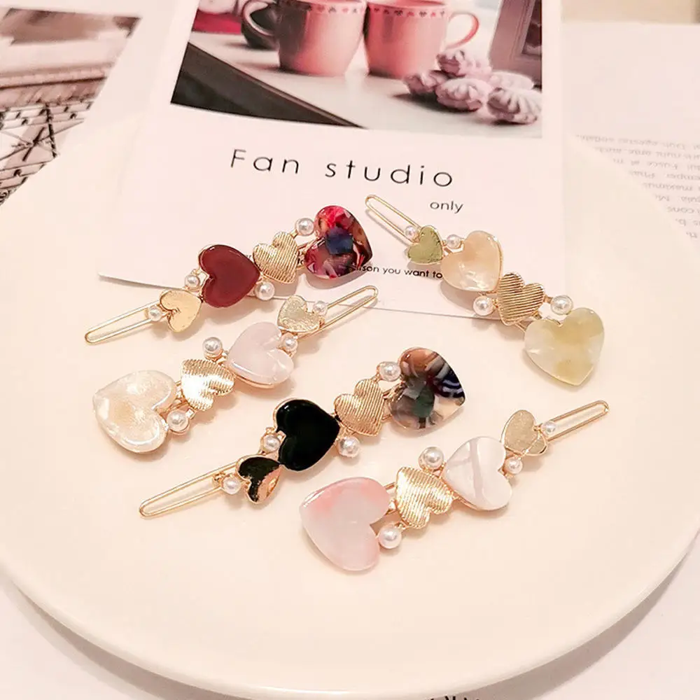 Женские шпильки для волос с уксусной кислотой металлические жемчужинами