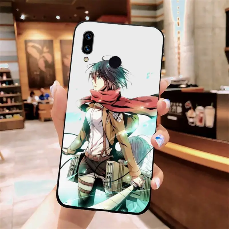 

Attack on Titan Japanese Anime Phone Case For Xiaomi Redmi note 7 8 9 t max3 s 10 pro lite funda cover coque shell