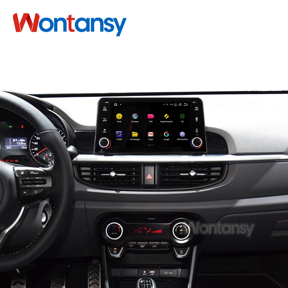 Android 9 0 PX30 автомобильный dvd для Kia Picanto 2017 2018 GPS навигация мультимедийный плеер