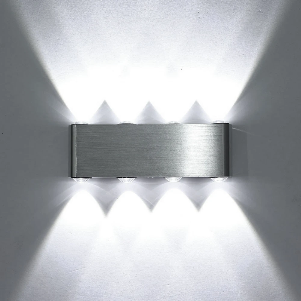 Современный светодиодный настенный светильник 2 Вт 4 6 8 для помещений лестницы