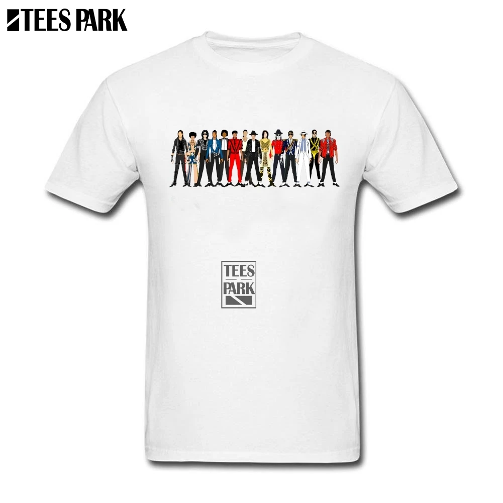 Outfits Of Michael Jackson T Shirt Printing Man Organnic Cotton Short Sleeve T-Shirt Crazy Men's Girls Personalised Tees Shirts | Мужская