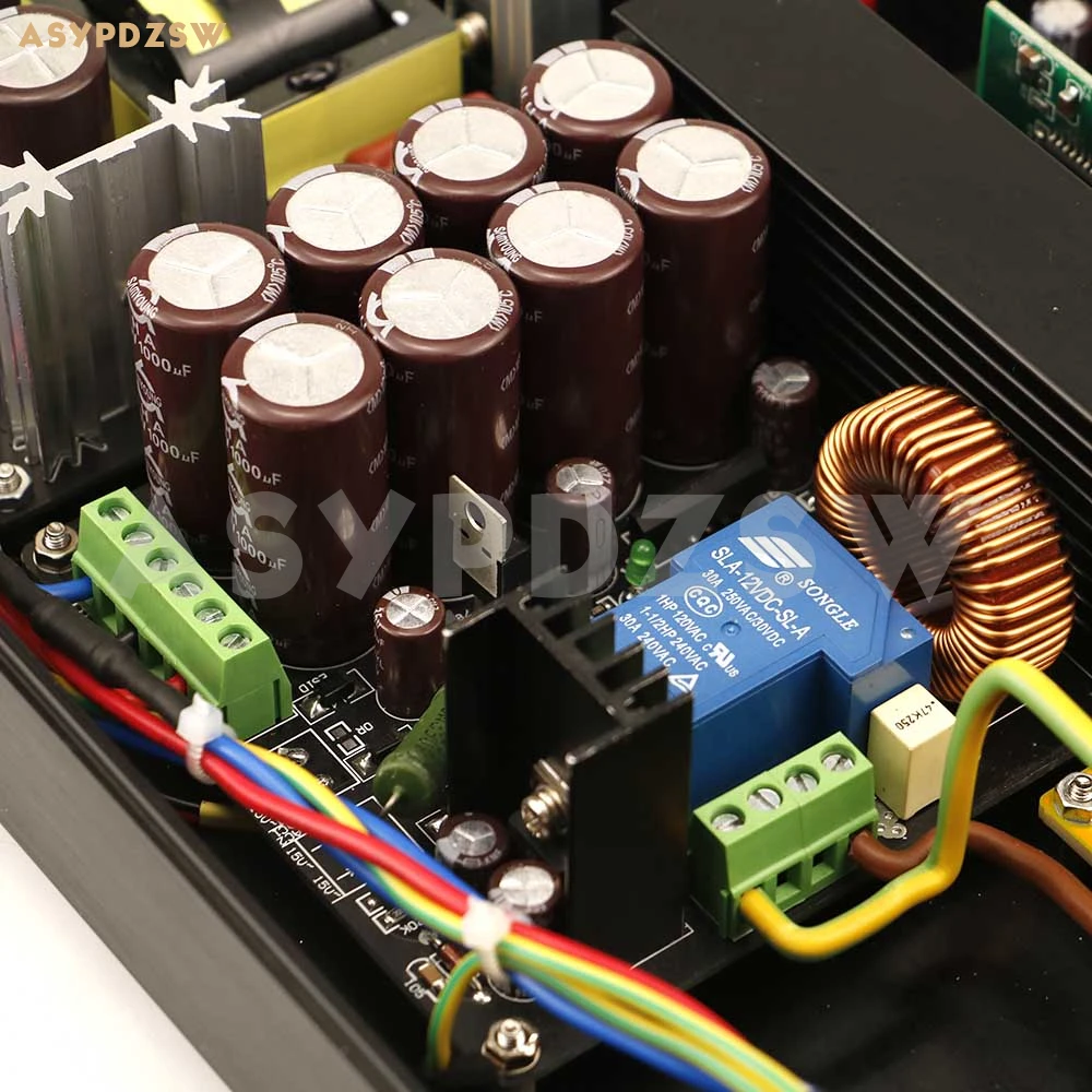 Цифровой сценический усилитель мощности 1000 Вт Mono IRS2092 + IRFB4227 класса D с входом RCA/XLR