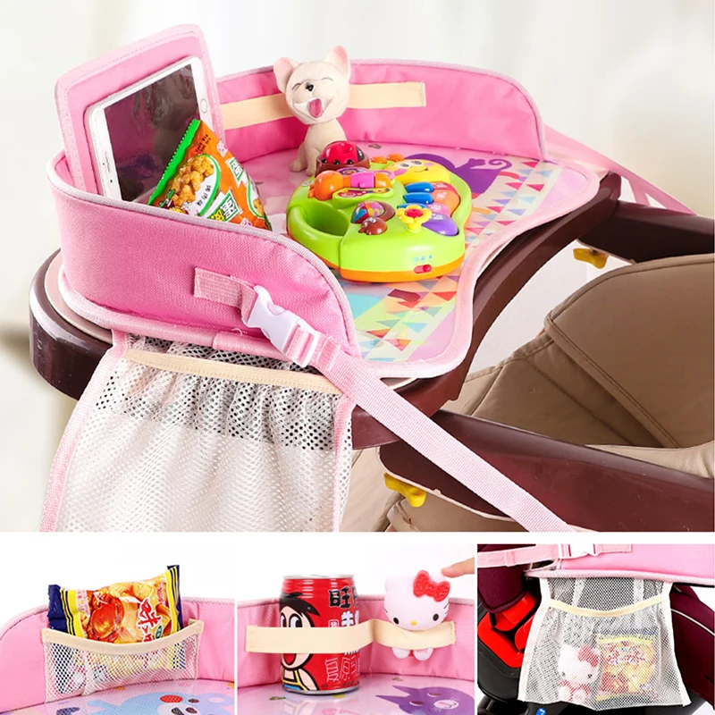 Портативный многофункциональный автомобильный поднос под сиденье для