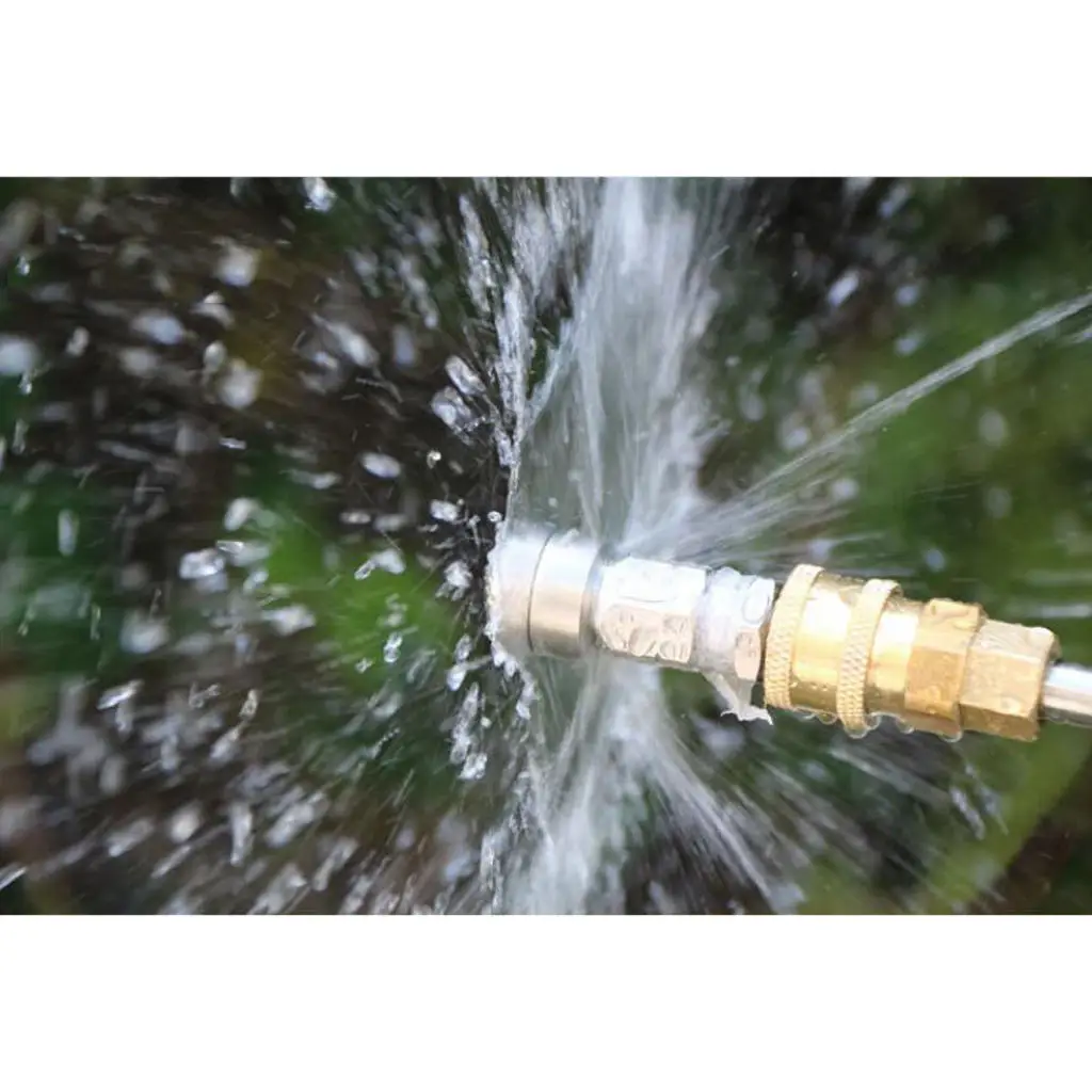 

1/4''M 1/8''M Sewer Cleaning Jetting Nozzle Rotating Drain Sewer Jetter Nozzle 3 Jet