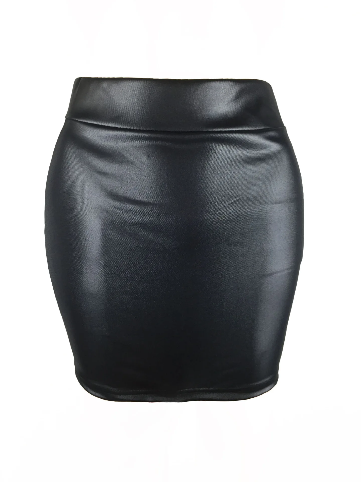 

Skirts womens plus size women faux leather skirt matt high waist bag hip mini skirt leather skirt black skirt short skirts