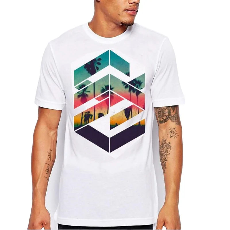 Мужская футболка с круглым вырезом и 3D-принтом размеры до 4XL | одежда