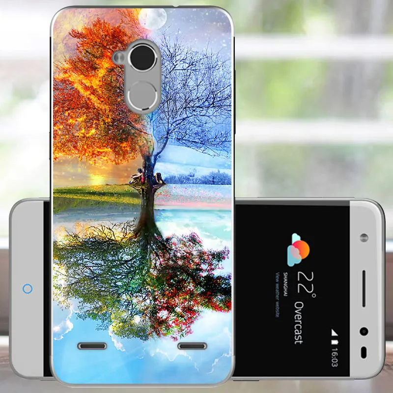 WCS Zte V7 Lite чехол для телефона " FANATU цветной ТПУ с принтом zte Blade V7 Lite чехол силиконовый Задний защитный чехол для zte V7 Lite Coque - Цвет: WCS
