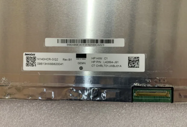 Оригинальный 14-дюймовый IPS FHD EDP 30-контактный ЖК-дисплей для HP Elitebook 840 G6 экран M140NVFA