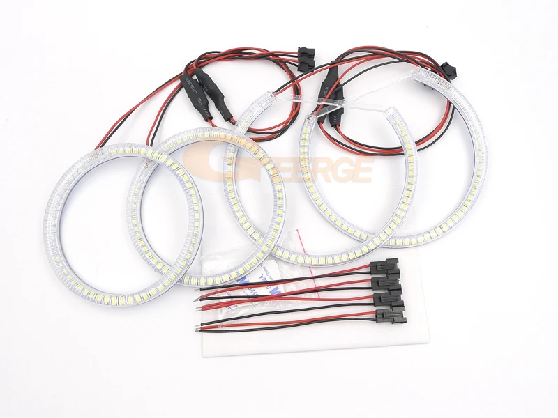 Отличный ультра яркий smd led светильник ангельские глазки для автомобиля Стайлинг