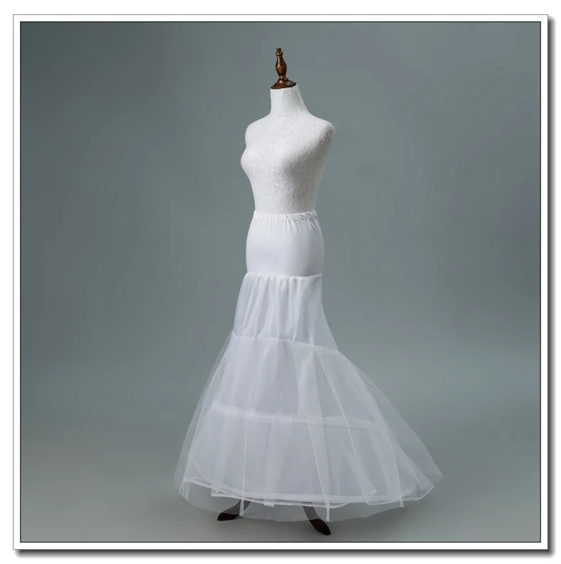 Юбка-Русалка с двумя нитями кринолиновая для свадебных и выпускных платьев |
