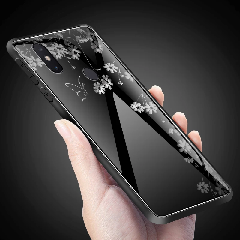 Tempered Glass Cover for Xiaomi 5X 6X 8 9 SE A1 A2 Lite Redmi Note 4X 5A 6 7 Pro Prime Hard Bumper Printing Deep Soft Coques | Мобильные
