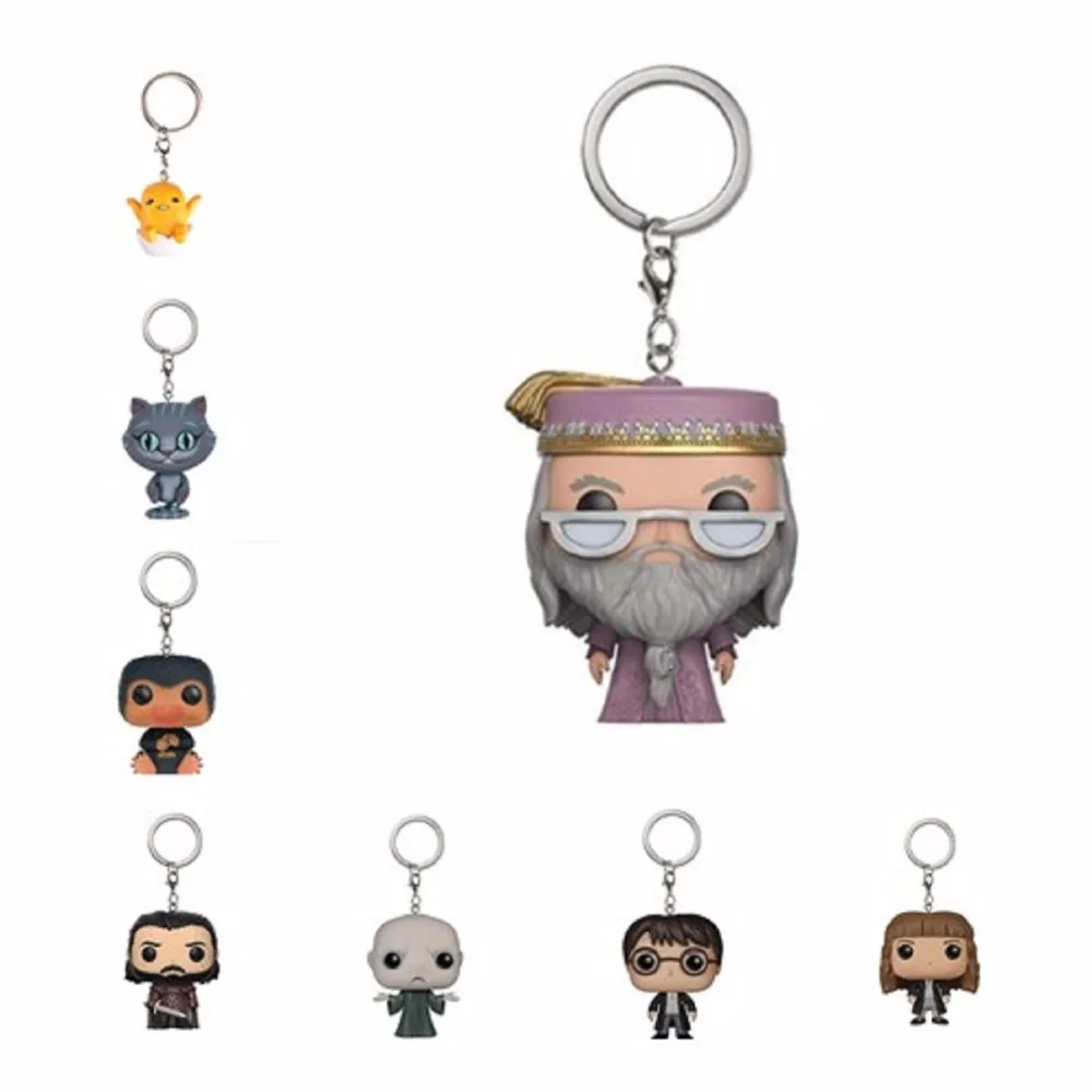 Funko поп Харри Поттер Гермиона Грейнджер брелок игрушки Niffler Thestrals Сказочный хвост