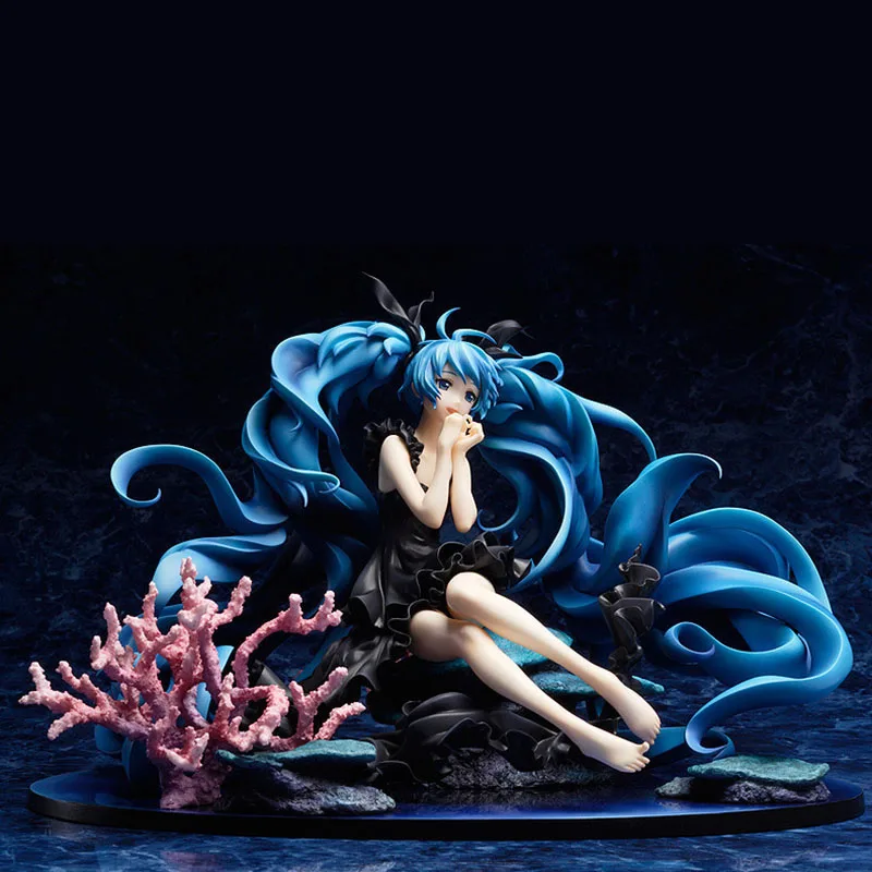 Аниме экшн Фигурки игрушки хатсун из ПВХ японская девушка глубоководная Мику