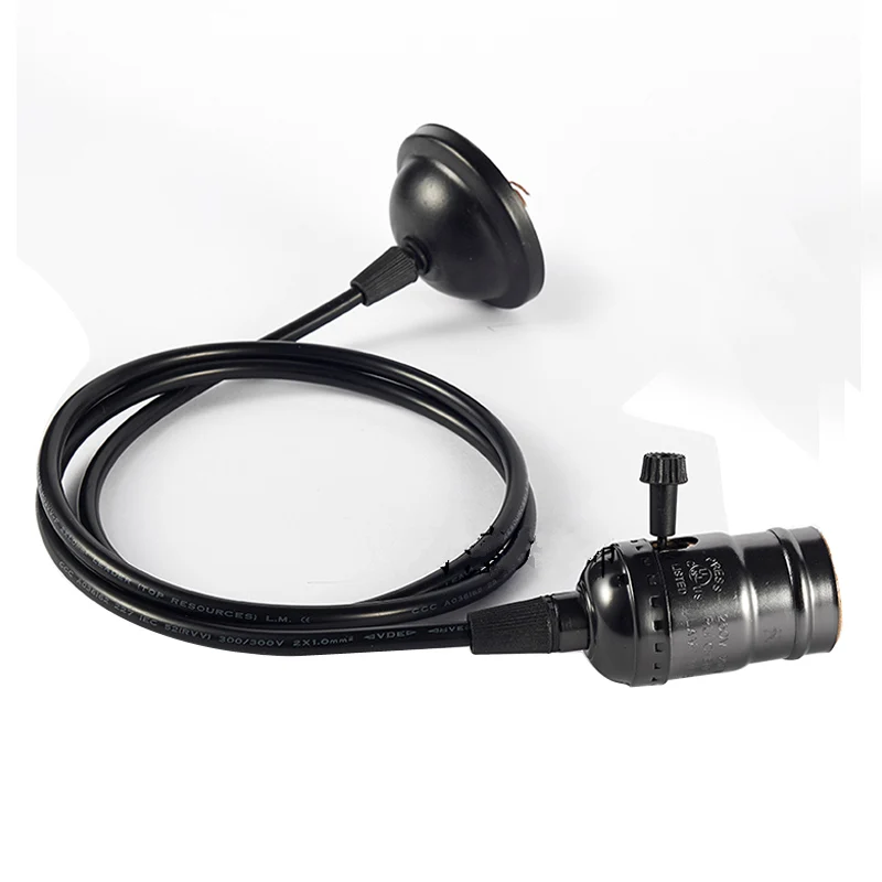 Винтажное основание для лампы Эдисона подвесной светильник держатель