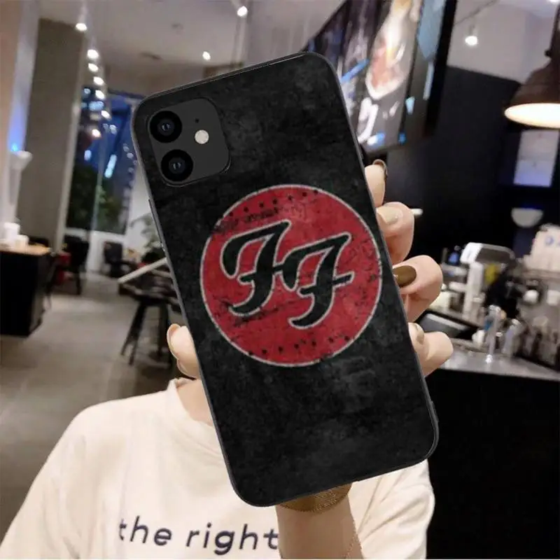 

0 214N FOO FIGHTERS Luxury Unique Design Phone Case For Iphone 6 6s 7 8 Plus XR X XS 11 12 Pro Mini Max