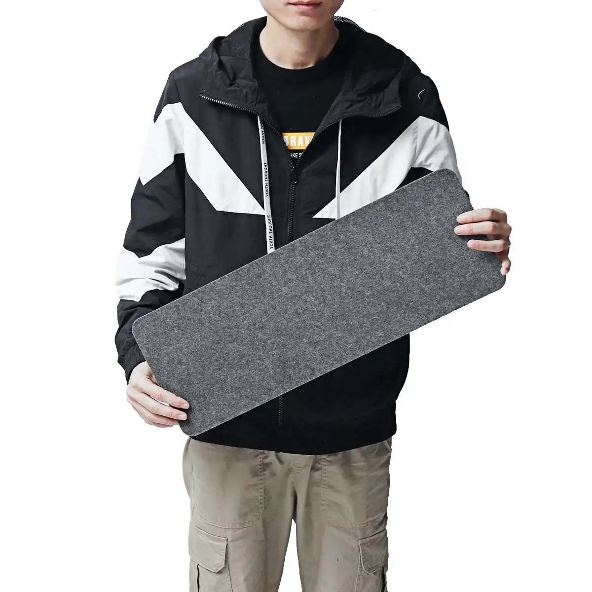 

14Pcs Non-slip drop-resistant reusable Glue-free self-priming stair mat household carpet Stair Tread Step Durable Cover Pads Set