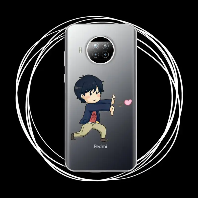 

Japanese Anime Banana Fish Phone Case Transparent for xiaomi redmi note 8 9 9s 11 10t lite pro