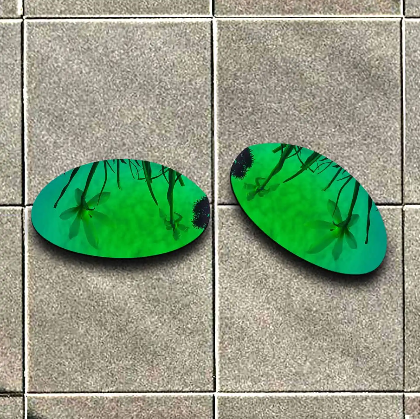 

Emerald Green Polarized Sunglasses Replacement Lens for-Oakley Romeo 1 Frame 100% UV Protection Good Fitness