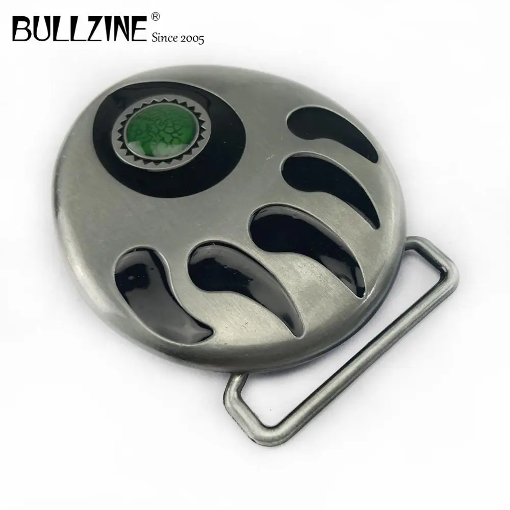 В Bullzine Медвежья Лапа пряжки ремня с оловянной отделкой FP-02781 длительное хранение