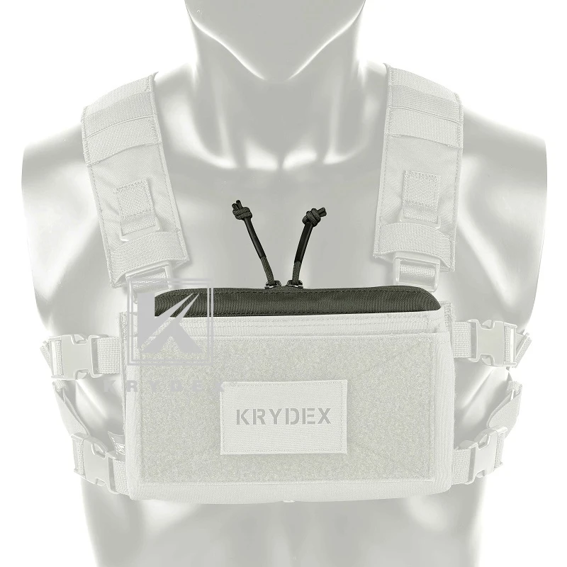 Нагрудное крепление KRYDEX MK3 двойная вставка на молнии тактический Чехол полная