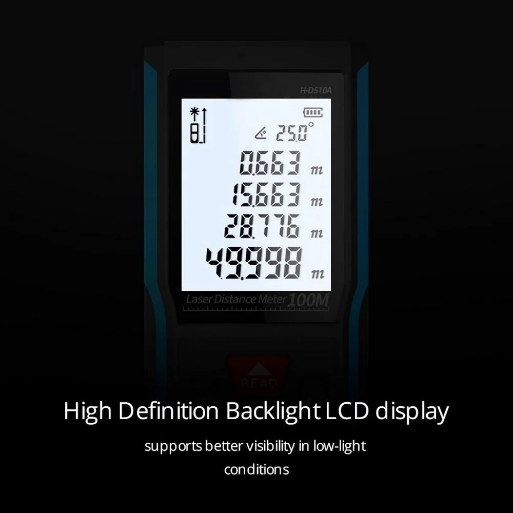 

SNDWAY Laser Distance Meter Digital Rangefinder 120m 100m 70m 50m Laser Distance Measurer Electronic Level Ruler Range Finder