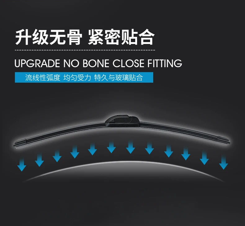 2 шт переднее лобовое стекло безщеточные стеклоочистители Набор 24 &quot+ 18&quot