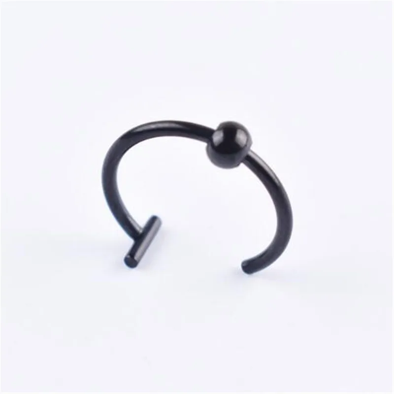 10 мм титановое поддельное кольцо для носа кольца перегородки Кольца из
