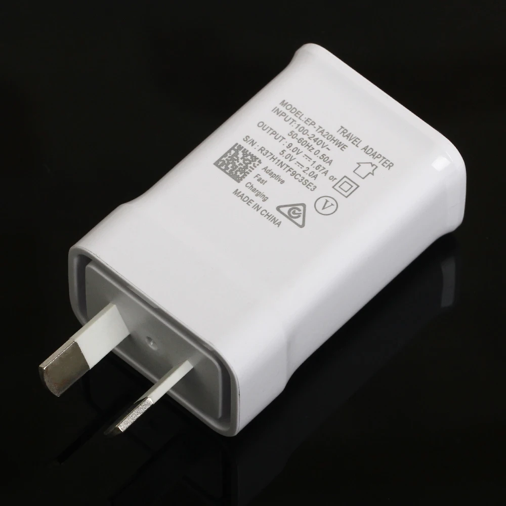 Адаптер питания 9 в 500 А для Samsung Galaxy S6 S7 S8 Edge шт./лот|adapter wall charger|adaptive fastadaptive fast charging |