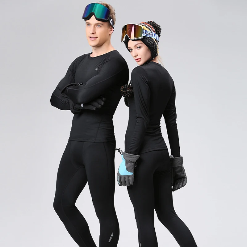 Длинные кальсоны для влюбленных мужской зимний бархатный теплый комплект