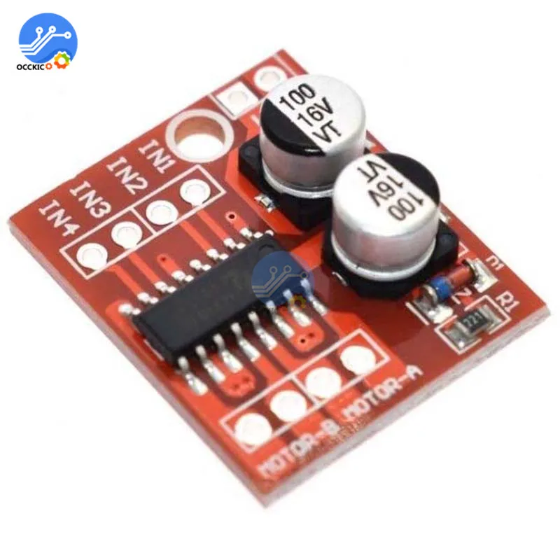 

Плата драйвера двигателя MX1508 L298N 1.5A 2-сторонний шаговый модуль