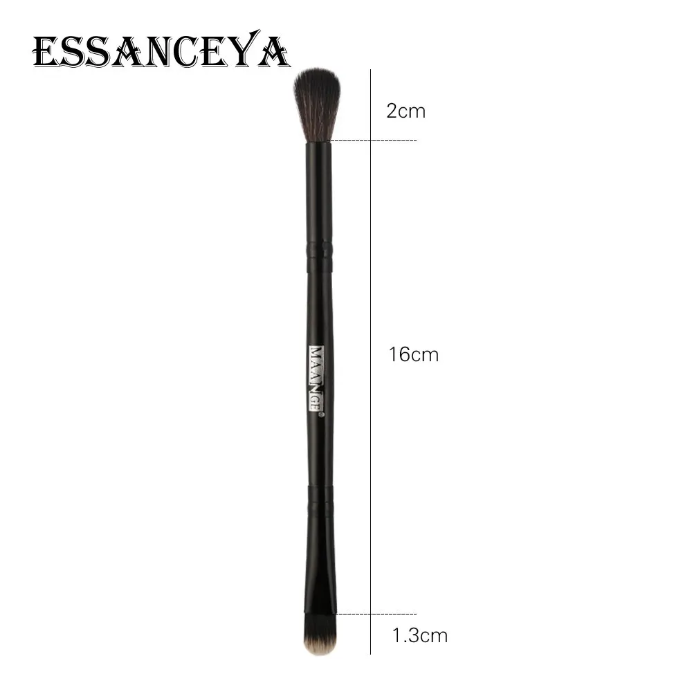 ESSANCEYA, 5 шт., Профессиональный набор кистей для макияжа, косметический инструмент для макияжа, тени для век, подводка для глаз, кисть для смешивания, мягкие черные кисти для макияжа