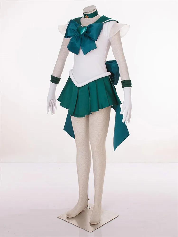 Персонажи SuperS Sailor Moon Косплэй Kaiou в морском стиле костюм Нептуна для