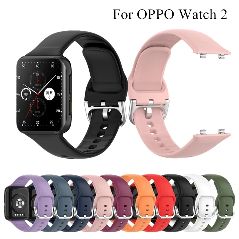 

Ремешок силиконовый для смарт-часов OPPO Watch 2 42 мм/46 мм