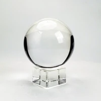 clear 60mm70mm80mm100mm120mm crystal ball with free stand k9 crystal glass ball for photography prop