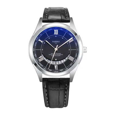 Наручные часы YAZOLE 410 с календарем мужские брендовые роскошные известные