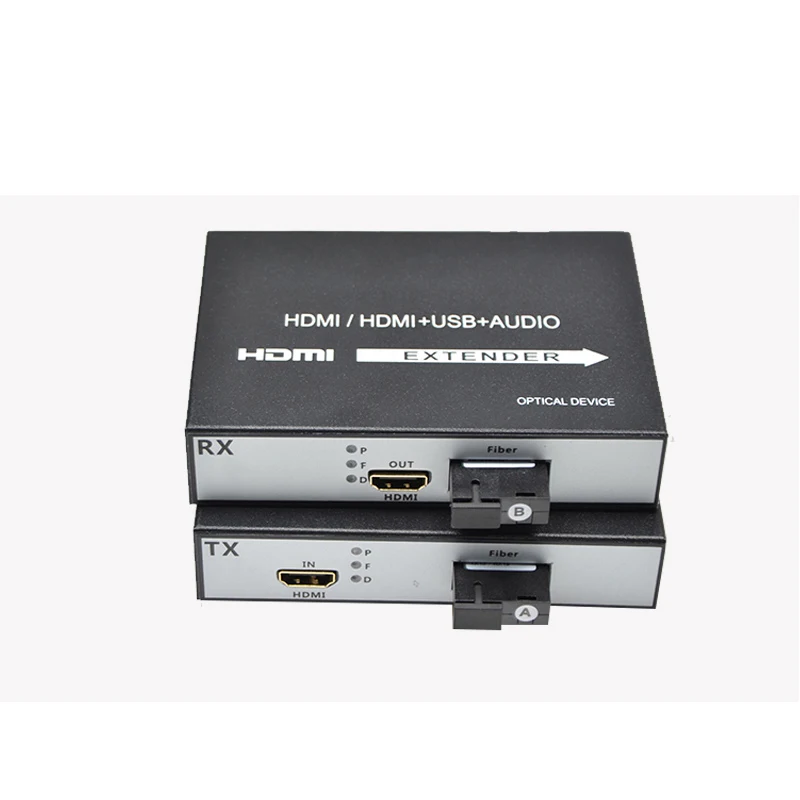 1 пара 1 канала HDMI к конвертеру волокна 1080P HDMI волоконно-оптический видео расширитель видео конвертер HDMI видео волоконно-оптический приемопередатчик