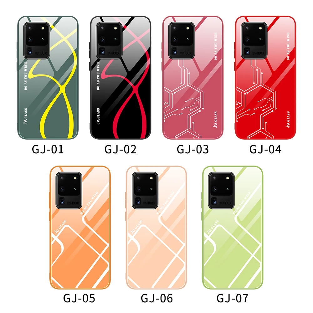 Чехол для Samsung Galaxy S20 Plus S20Ultra чехол из закаленного стекла и жидкого силикона