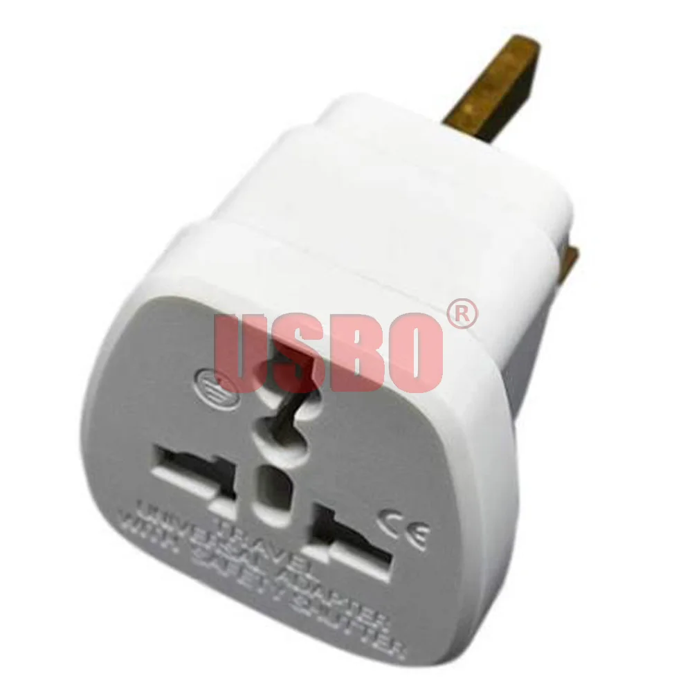 Черный белый 13 А 250 В Великобритания электрическая вилка Гонконг Сингапур