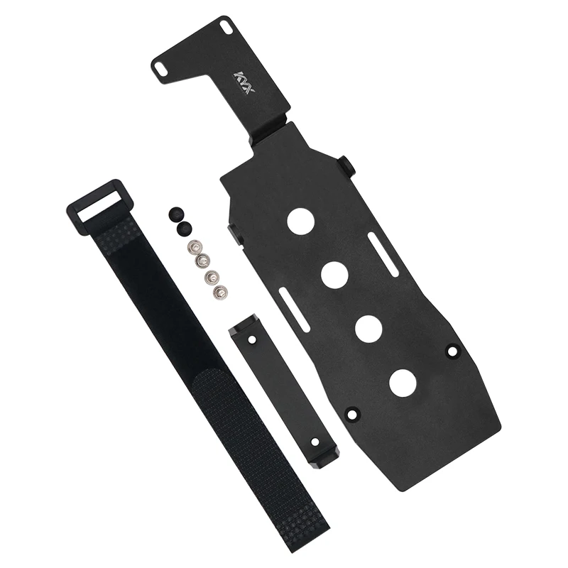 

1PC Simulation Battery Holder Aluminum Alloy Battery Mount Modified Batteries Fixing Bracket for 1/10 RC Car Body Accessories
