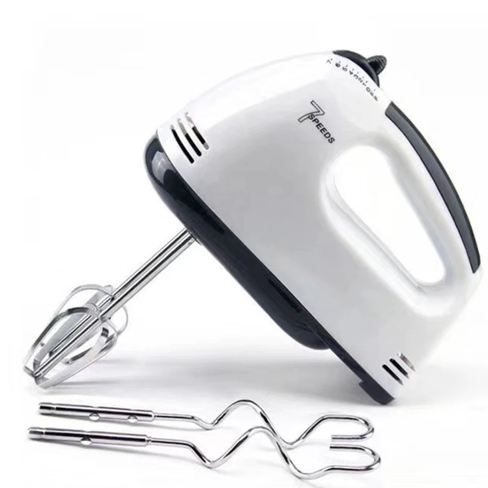 

Multifunctional Mini 7 Speed Electric Handheld Mixer Egg Beater Automatic Cream Food Cake Baking Dough Mixer Food Blender CF29