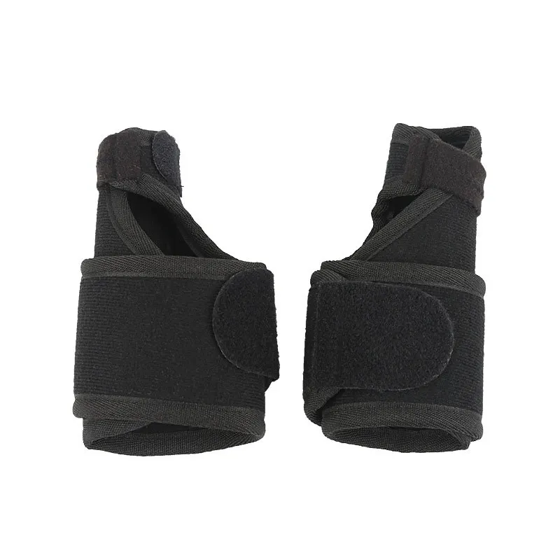 

1Pair Black Upgraded Soft Forefoot Belt Wrap Protective Toe Valgus Pedicure Corrector Sleeve Splint Comfort Bunion Separator