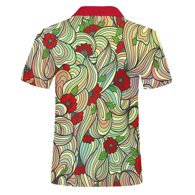 Футболка-поло IFPD для мужчин и женщин тенниска европейского размера с 3D-принтом