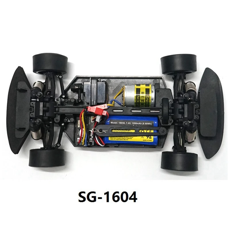 4 шт. задние верхние и нижние рычаги для SG 1603 1604 SG1603 SG1604 1/16, 1 комплект, амортизатор для сервосистемы, рычаг качения.