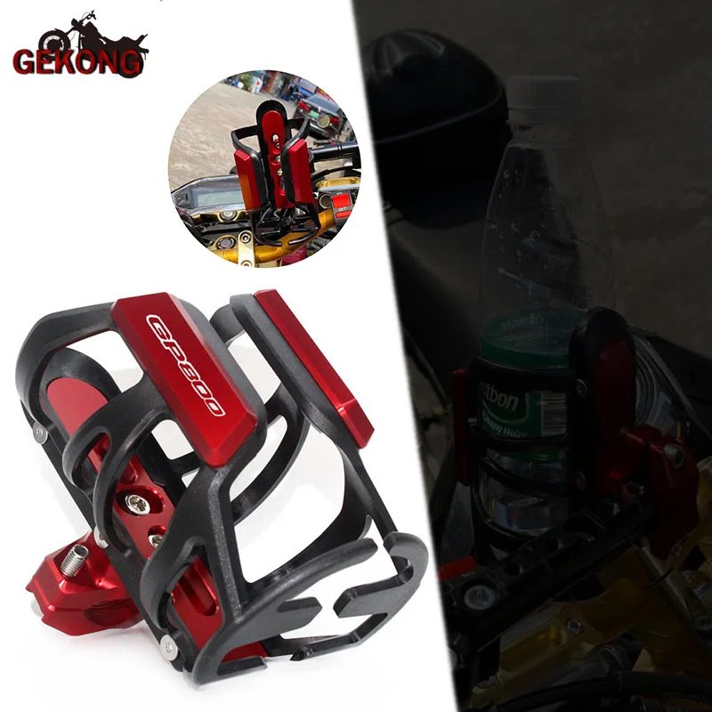 

For GILERA GP800 GP 800 All Year quality Motorcycle CNC Beverage Water Bottle Drink Cup Holder Mount