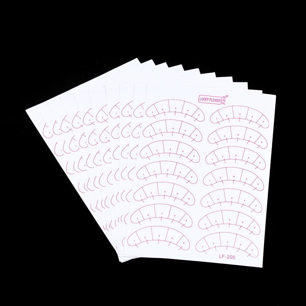

14PCS Eye Sticker For Eyelashes Extension Grafted Eyelash Eye Pads Paper Patches Wraps Practice Patches Make Up Tools